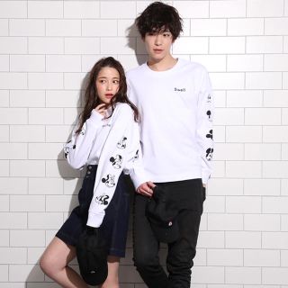 ワンアフターアナザーナイスクラップ ディズニー Tシャツ(レディース