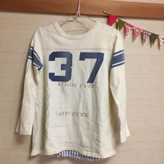 デニムダンガリー(DENIM DUNGAREE)のデニム ダンガリー 天竺シャツ 160(Tシャツ(長袖/七分))