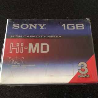 ソニー(SONY)のSONY Hi-MDﾃﾞｨｽｸ 3枚pack(未開封品)(その他)