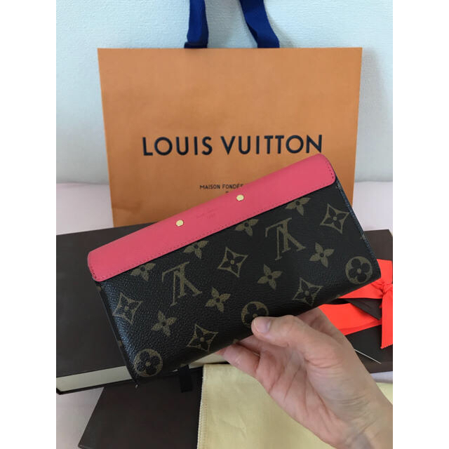 LOUIS VUITTON(ルイヴィトン)のルイヴィトンポルトフォイユパラスローズリッチ探してた方超レア美品表参道購入限定 レディースのファッション小物(財布)の商品写真