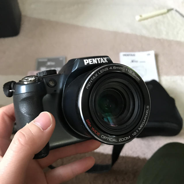 PENTAX(ペンタックス)の PENTAX ペンタックス X90　1270万画素　光学26倍ズーム  スマホ/家電/カメラのカメラ(コンパクトデジタルカメラ)の商品写真