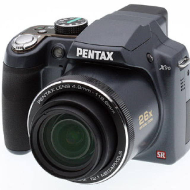 PENTAX(ペンタックス)の PENTAX ペンタックス X90　1270万画素　光学26倍ズーム  スマホ/家電/カメラのカメラ(コンパクトデジタルカメラ)の商品写真