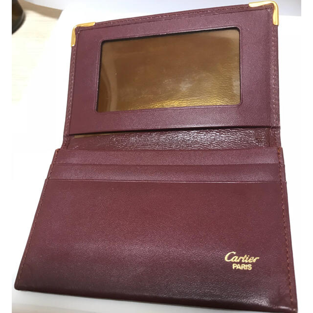 Cartier - 正規品 カルティエ 定期入れ パスケース 名刺入れの通販 by ーあーこー's shop｜カルティエならラクマ