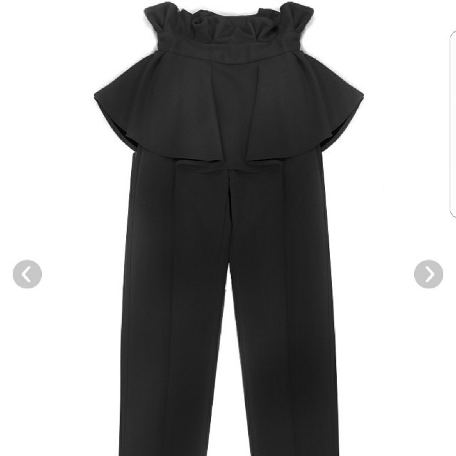 solov NEW RUFFLE PANTS ラッフルパンツ-