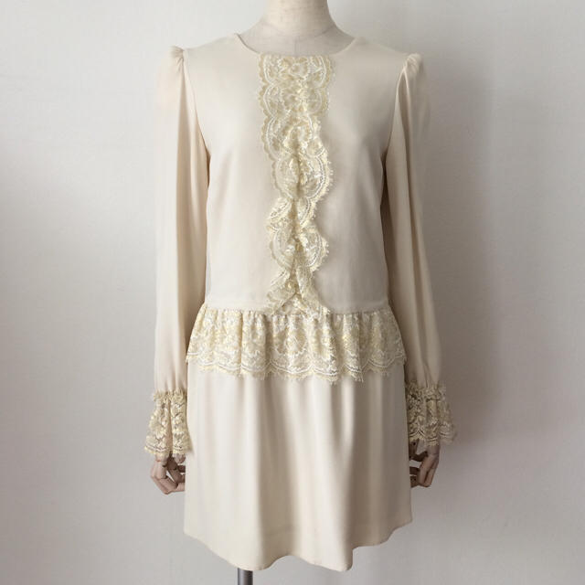 Blugirl 長袖レースドレス | jurnaluljuridic.md BLUGIRL レースドレス