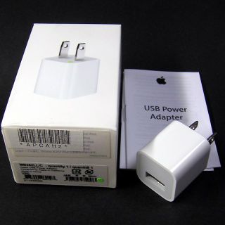 アップル(Apple)のapple 純正 USB AC充電器 iPhone(バッテリー/充電器)