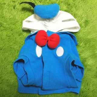 ディズニー(Disney)のディズニードナルドダック犬服 小型犬用ウェア 3S（～3kg） コスプレ 青×白(犬)