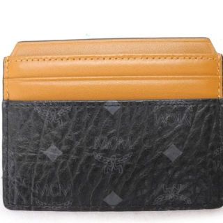 エムシーエム(MCM)の【新品・未使用】 MCM カードケース パスケース レザー(名刺入れ/定期入れ)