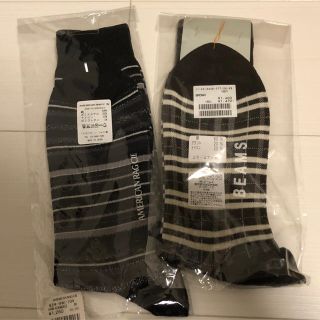 ビームス(BEAMS)のBEAMS/ビームス ソックス 2本セット 新品(ソックス)