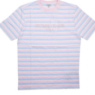 ゲス(GUESS)のGUESS x A$AP ROCKY]STRIPE CREW TEE(Tシャツ/カットソー(半袖/袖なし))