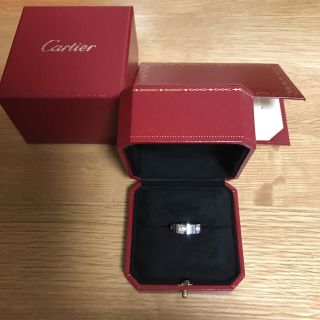 カルティエ(Cartier)のカルティエ ラブリング フルダイア(リング(指輪))