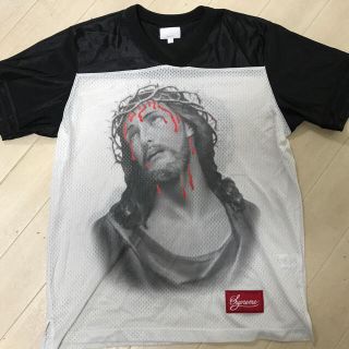 シュプリーム(Supreme)のsupreme ジーザス フットボールＴシャツ(Tシャツ/カットソー(半袖/袖なし))