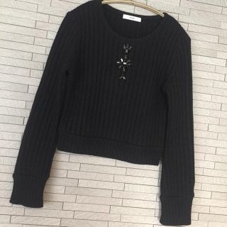 ルネ(René)のルネ ビジューが素敵なニット♡フォクシー、チェスティ、エムズグレイシー、トッカ(ニット/セーター)