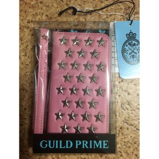 ギルドプライム(GUILD PRIME)のギルドプライム 携帯ケース 星 ピンク 新品(iPhoneケース)