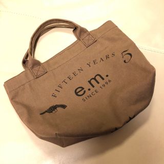 イーエム(e.m.)の【中古・美品】e.m.トートバッグ＆チャーム(トートバッグ)