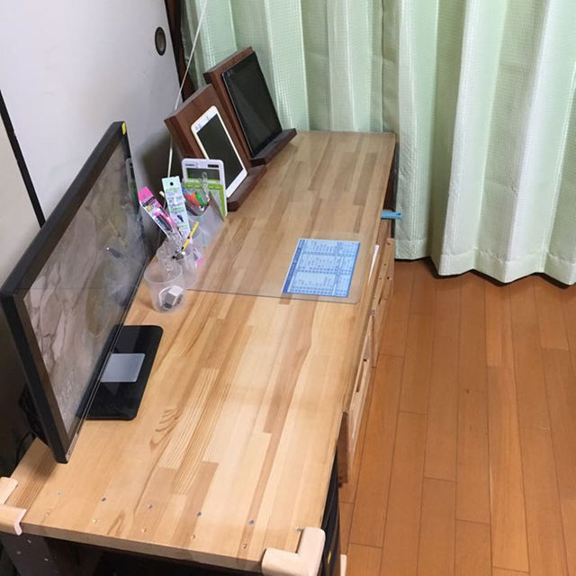 DIY by だーいし's shop｜ラクマ 移動パソコン台の通販 得価定番