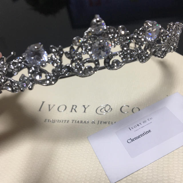 Ivory & Co. ウェディング ティアラ Clementine 特売 9800円引き