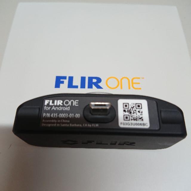 FLIR ONE  ｻｰﾓｶﾒﾗ　アンドロイド用 スマホ/家電/カメラのスマホアクセサリー(その他)の商品写真