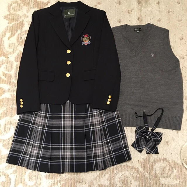 THE SCOTCH HOUSE(ザスコッチハウス)の女児 スコッチハウス 卒服スーツ4点セット 150cm キッズ/ベビー/マタニティのキッズ服女の子用(90cm~)(ドレス/フォーマル)の商品写真