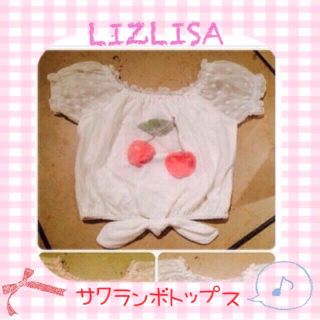 リズリサ(LIZ LISA)の新品！大人気チェリートップス🎀🍒(Tシャツ(半袖/袖なし))