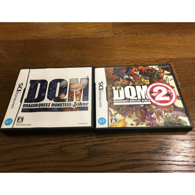 ニンテンドーDS(ニンテンドーDS)のDS ドラゴンクエストモンスターズ ジョーカー 1&2セット エンタメ/ホビーのゲームソフト/ゲーム機本体(携帯用ゲームソフト)の商品写真