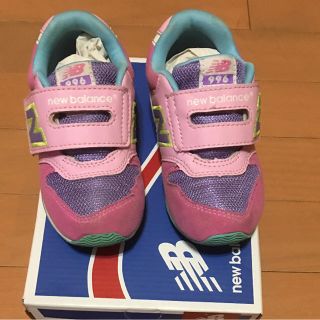 ニューバランス(New Balance)の【美品】ニューバランス  キッズ  サイズ 15.5cm(スニーカー)