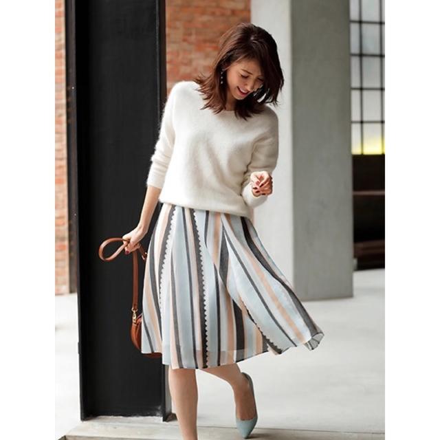 JUSGLITTY - 今季・完売◇JUSGLITTY◇スカラストライプスカート
