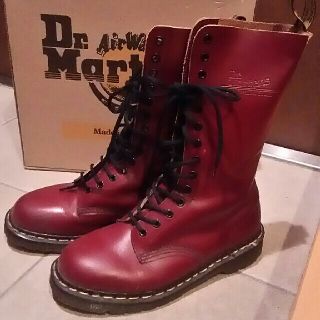 ドクターマーチン(Dr.Martens)のドクターマーチン チェリーレッド 14ホール(ブーツ)