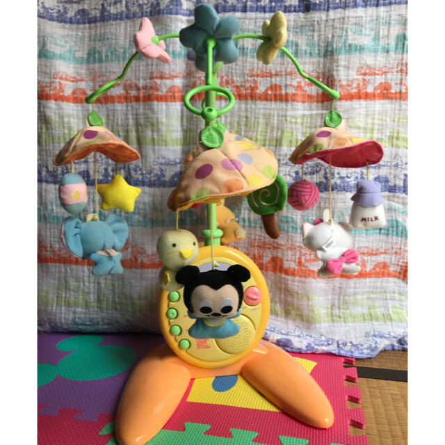 Disney(ディズニー)のディズニー メリー やわらかガラガラデラックス キッズ/ベビー/マタニティのおもちゃ(ベビージム)の商品写真