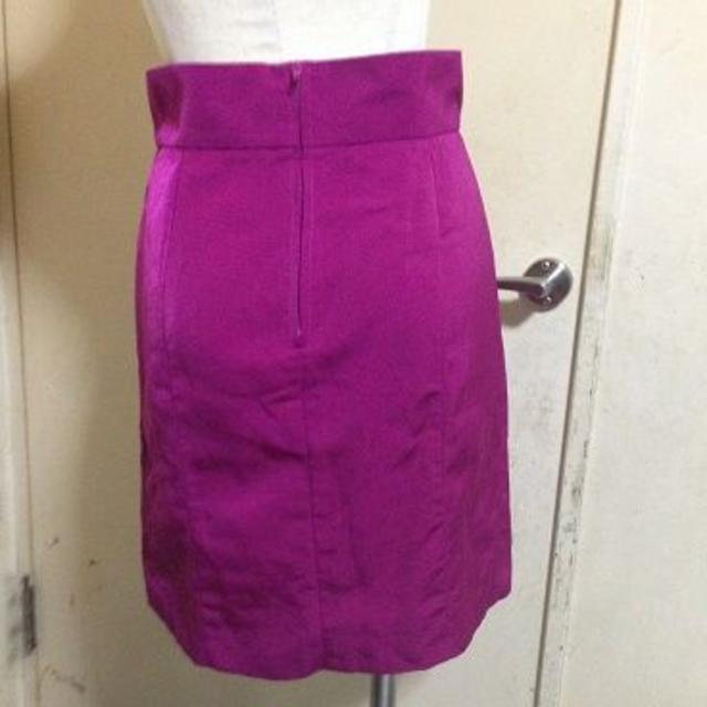 SLY(スライ)のSLY◆赤紫◆シンプルタイトスカート レディースのスカート(ミニスカート)の商品写真