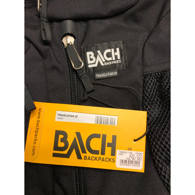 BACH バッハ  メンズのバッグ(バッグパック/リュック)の商品写真