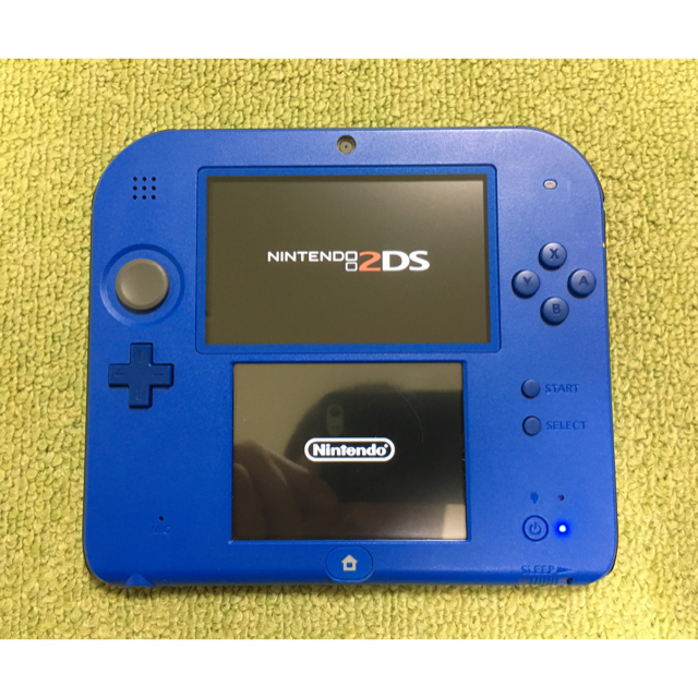 ニンテンドー2DS ブルー タッチペン・SDカード付き | フリマアプリ ラクマ