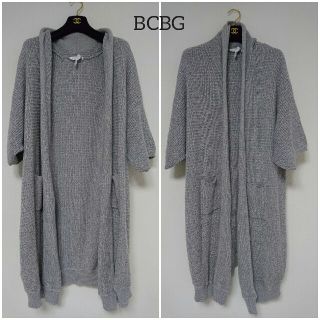 ビーシービージーマックスアズリア(BCBGMAXAZRIA)のBCBGeneration ガウンロングカーディガン M/L(カーディガン)