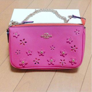 コーチ(COACH)の【新品、未使用】coach クラッチバッグ🌸(クラッチバッグ)