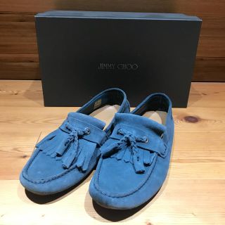 ジミーチュウ(JIMMY CHOO)のLGB様専用　ジミーチュウ  モカシン 美品 サイズ40 正規品(スリッポン/モカシン)