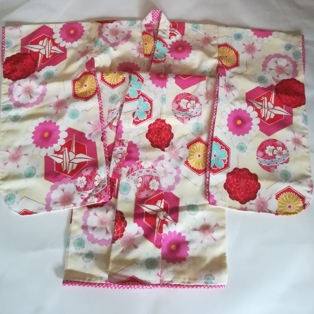 ジャパンスタイル3才着物 キッズ/ベビー/マタニティのキッズ服女の子用(90cm~)(和服/着物)の商品写真