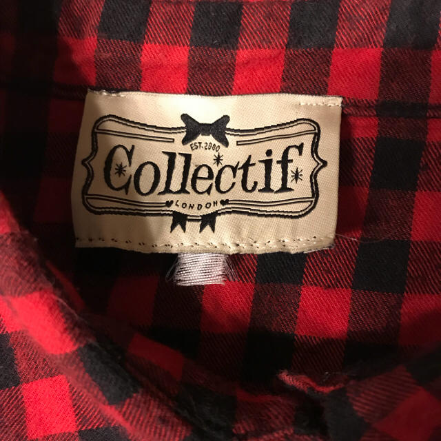 collectif チェックシャツ サイズ6 レディースのトップス(シャツ/ブラウス(長袖/七分))の商品写真