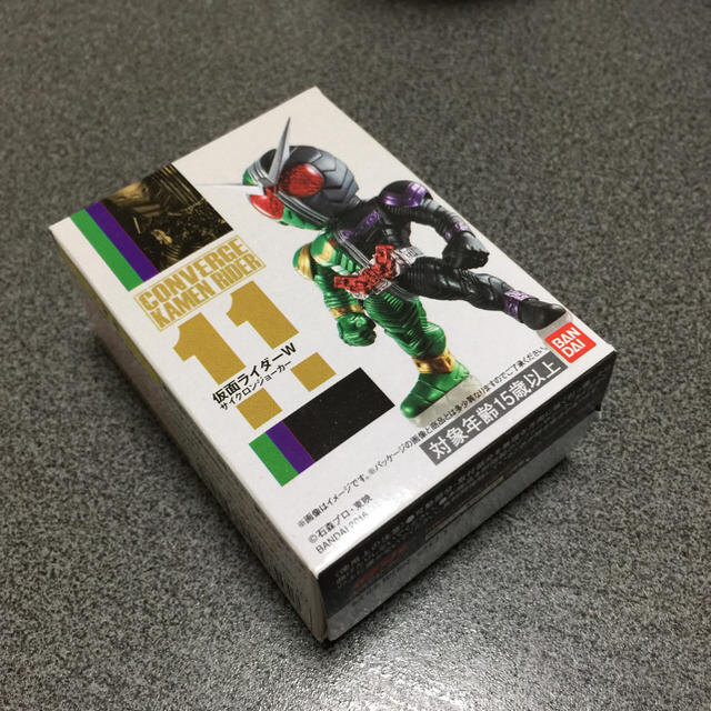 BANDAI(バンダイ)のコンバージ 仮面ライダー 11 仮面ライダーW サイクロンジョーカー エンタメ/ホビーのフィギュア(特撮)の商品写真