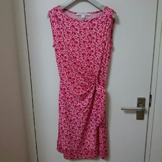 ダイアンフォンファステンバーグ(DIANE von FURSTENBERG)のダイアンフォンファステンバーグ ワンピース 美品 タダシショウジ(ひざ丈ワンピース)