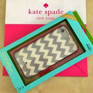 ケイトスペードニューヨーク(kate spade new york)のSALE♠︎ケイトスペード 新品 シルバー iPhone7/8ケース(iPhoneケース)