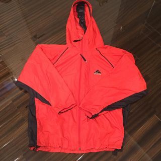 ナイキ(NIKE)のNIKE ACG ナイロン ジャケット 赤 90s(ナイロンジャケット)