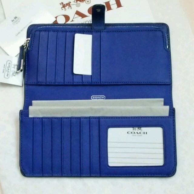 新作超歓迎 COACH - ★正規新品本物コーチレザースキニー長財布の通販 by ももちゃん★SHOP|コーチならラクマ 驚きの破格値