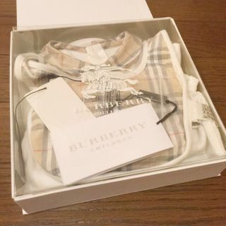 バーバリー(BURBERRY)のBurberry baby  75 80 3点セット(ロンパース)