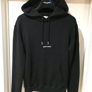 サンローラン Saint Laurent パーカー フーディー ブラック S