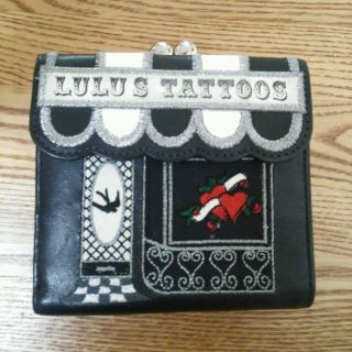 ルルギネス(LULU GUINNESS)のルルギネス☆折り畳み財布(財布)