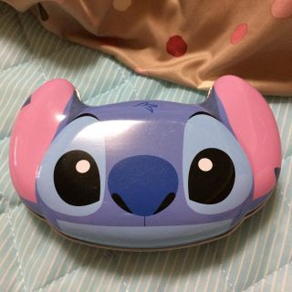 スティッチ(STITCH)のスティッチ フェイス缶(キャラクターグッズ)