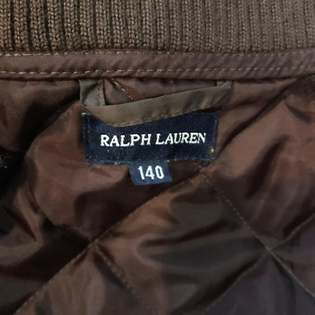 Ralph Lauren(ラルフローレン)のラルフローレン 中綿ジャケット  女の子140 キッズ/ベビー/マタニティのキッズ服女の子用(90cm~)(Tシャツ/カットソー)の商品写真