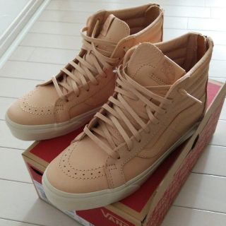 ヴァンズ(VANS)の新品SK-8HI Reissue ZI tan  26 国内正規 supreme(スニーカー)