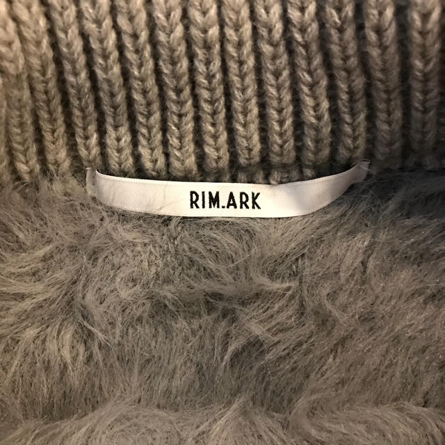 BLACK by moussy(ブラックバイマウジー)の期間限定値下げ！RIM.ARKシャギースカートGRY レディースのスカート(ロングスカート)の商品写真