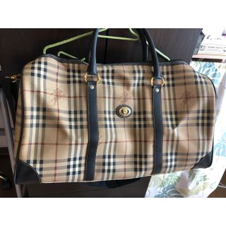 バーバリー(BURBERRY)の片寄探検隊様3月1日までお取り置きです🧡Burberryボストンバッグ🧡(ボストンバッグ)